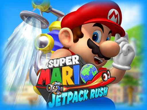 Mario Jetpack Rush online game screenshot